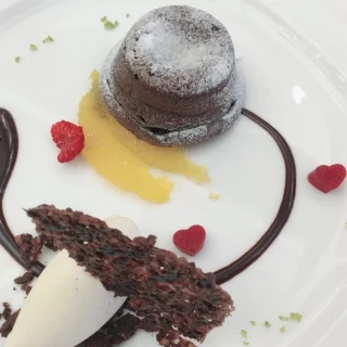 フォンダンショコラ
オレンジ風味