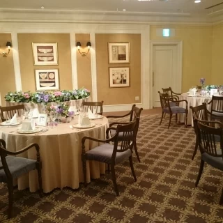 少人数用の食事会の会場です。