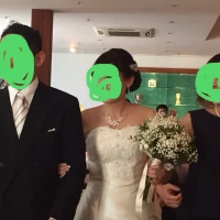 新婦退場