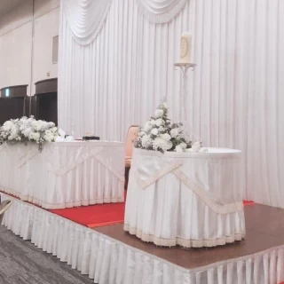 会場はとても広いです