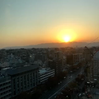 披露宴会場から見える景色も素敵でした