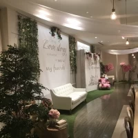 インスタ映えを狙った控室