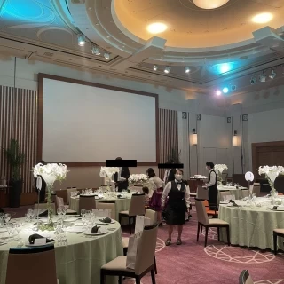 披露宴会場全体
