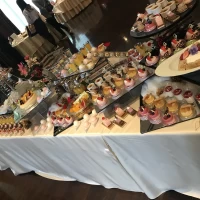 デザートビュッフェの種類の多さにびっくりです。