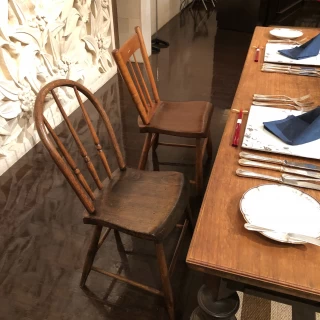 新郎新婦の席 椅子にこだわりあります