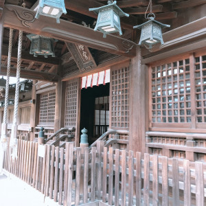 挙式会場の神社|524336さんの八幡の森 迎賓館（尾張八幡神社）（営業終了）の写真(731123)