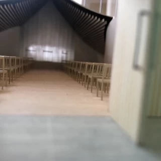 まだオープンしていないので模型で見せてもらいました。