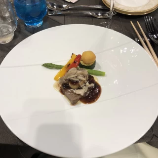 フレンチコースのメイン