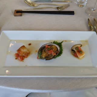 鮑のソテー