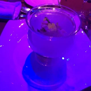 スモークの演出ありの前菜