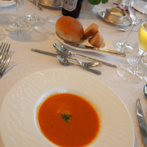 スープ、パン|524957さんのオーシャンスイート（旧：ホテルシーガルてんぽーざん）の写真(729544)