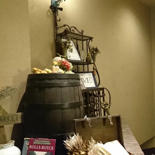 披露宴会場までの道にも
いろんなかわいいものが