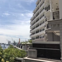親族控室からの景色