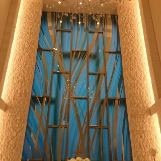 シャンデリアがキレイ