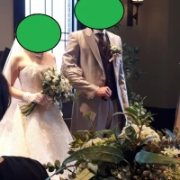 挙式会場で