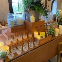立食プチパーティーのドリンク