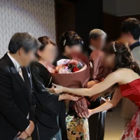 花束贈呈