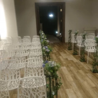 人前式会場の壇上より