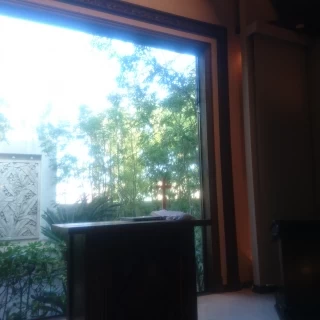 チャペルの檀上