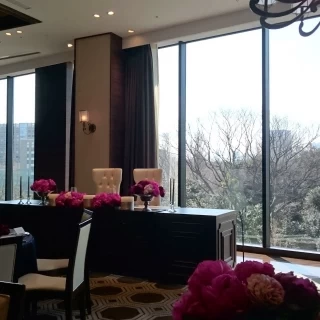 ブラウンベースの披露宴会場