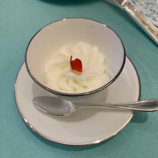 ヨーグルトのソルベ