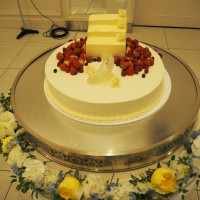 オリジナルデザインのケーキ