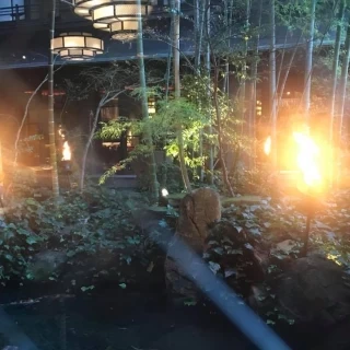 キッチン付き披露宴会場から見える景色