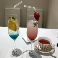 ウェルカムドリンクの演出