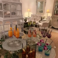 ウェルカムドリンクの演出