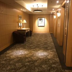チャペルへと続く廊下|526035さんのANAクラウンプラザホテルグランコート名古屋の写真(742308)