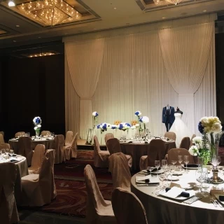 マスカレードホテルのロケ地となった披露宴会場。