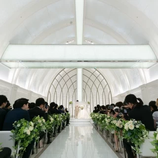 挙式中