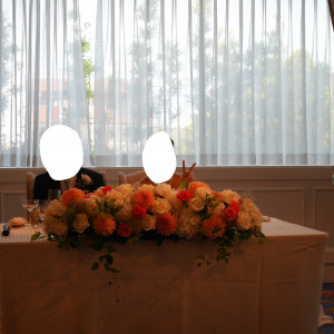 テーブル装花|526140さんのプリティチャペル東京（ホテルラングウッド内）（ウエディング取扱終了）の写真(738876)