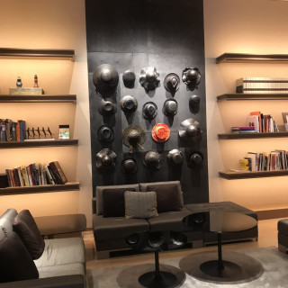 会場前のオシャレスポット