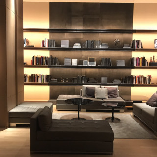 会場前のオシャレスポット