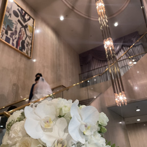 階段でも撮影していました！|526237さんのホテルメトロポリタン 〈JR東日本ホテルズ〉の写真(2021145)