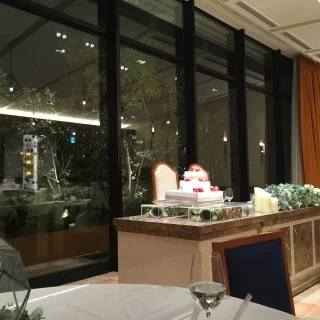 大きな窓がありました。メキシカンな雰囲気。