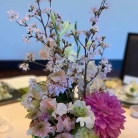 円卓・装花