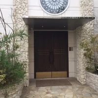 屋内チャペル入口