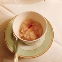 お口直しのシャーベット