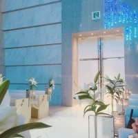 青を基調としていました
