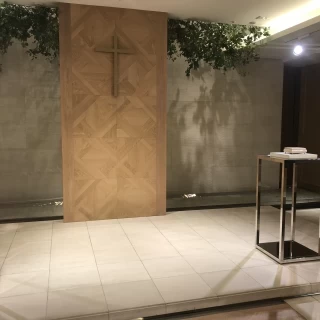 ウォーターカーテンが素敵でした