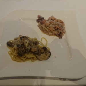 コース内の主食（パスタ＆リゾット）を試食|526577さんのイルブッテロ（営業終了）の写真(750261)