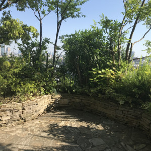 チャペル入口の庭|526577さんの葉山庵 Tokyo（営業終了）の写真(772254)
