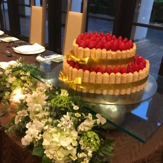 高砂席装花