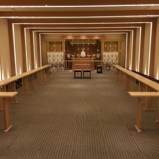 ホテル内の神殿です。