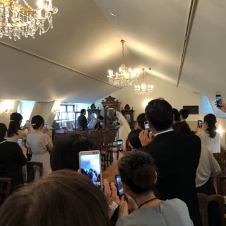 新婦入場