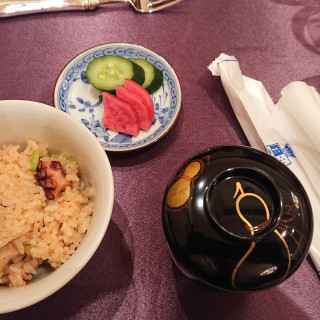 ごはんものも出ます