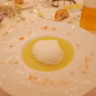 空豆のスープ