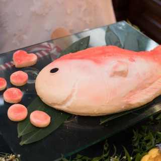 鯛の塩釜焼き